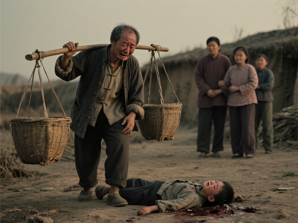 活着 余华体会 (《活着》余华笔下的人性与生命感悟体会) 以福贵失去儿子的情节为例,当有庆因意外去世时,福贵