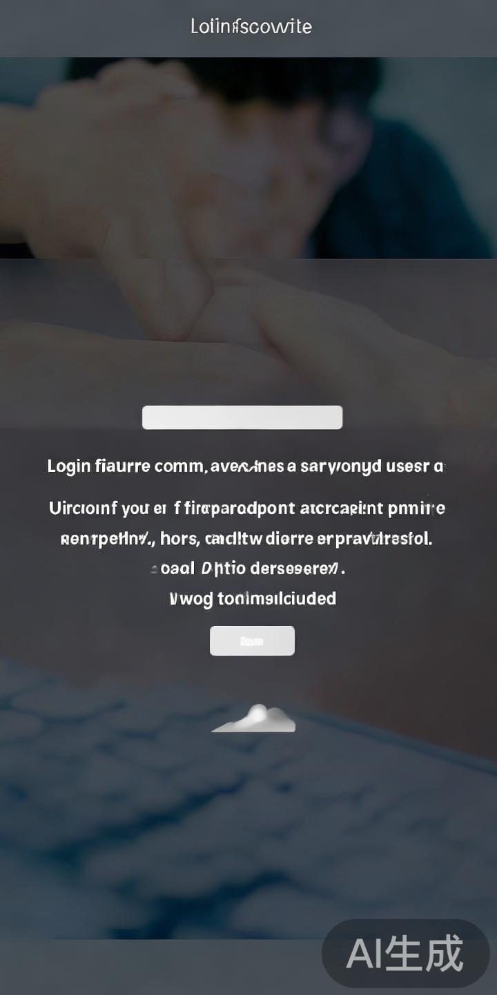 登录失败是用户中较为常见的问题之一。其原因可能包括